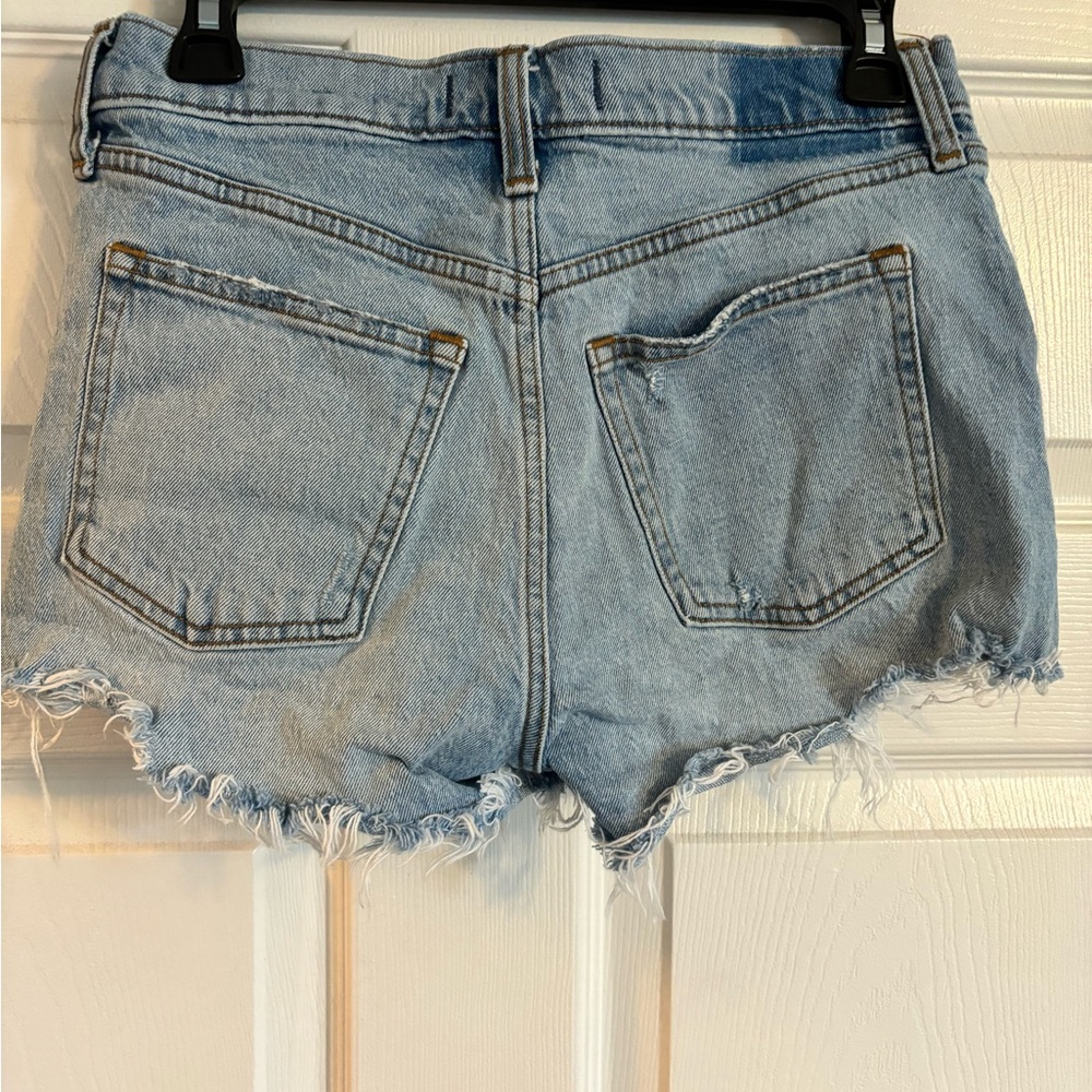 Abercrombie denim mom short mid rise - Picture 3 of 3